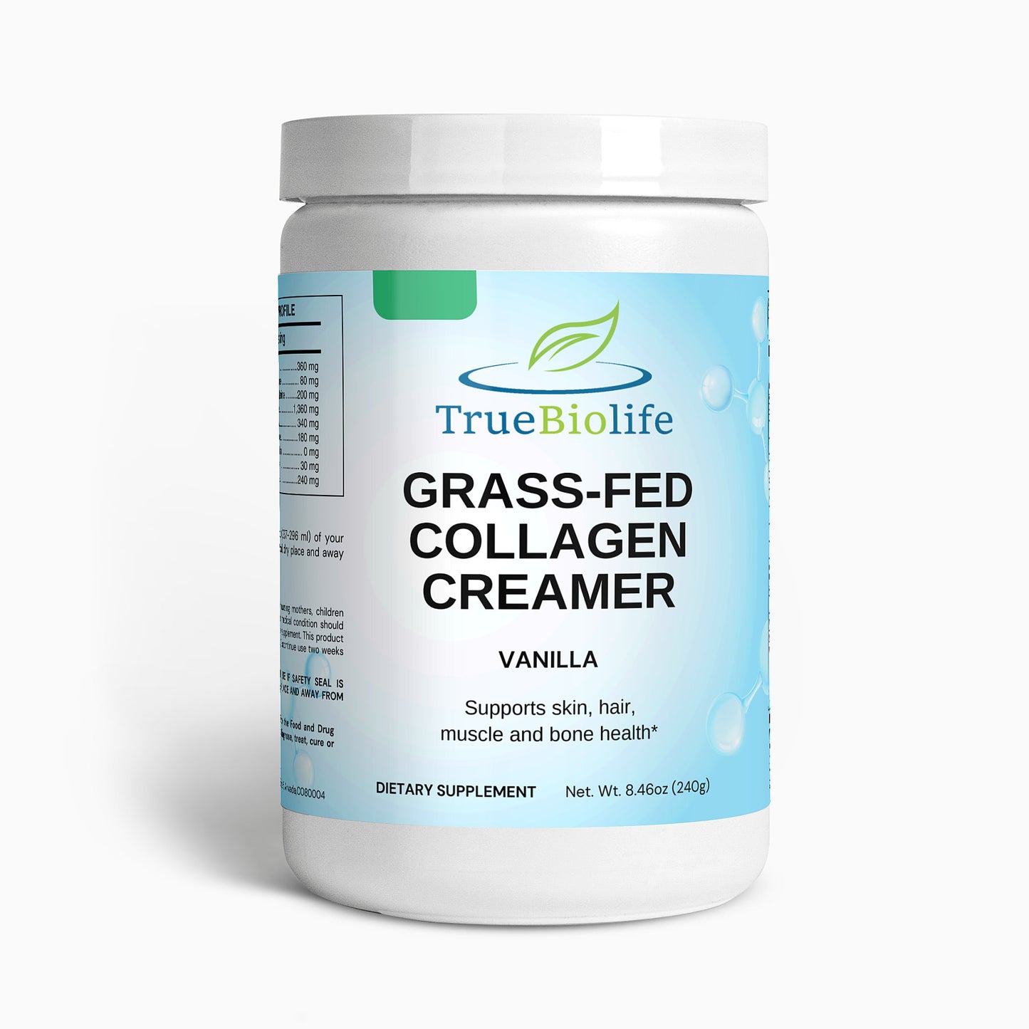 Grass-Fed Collagen Creamer (Vanilla)