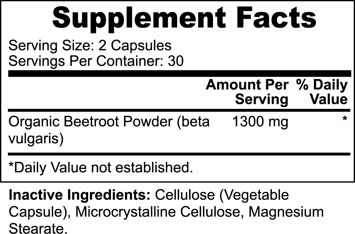 Beetroot Supplement [Truebiolife