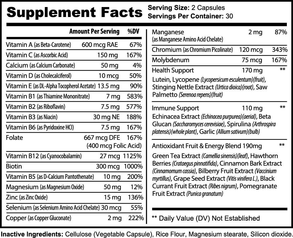 Super  complete Multivitamin [truebiolife