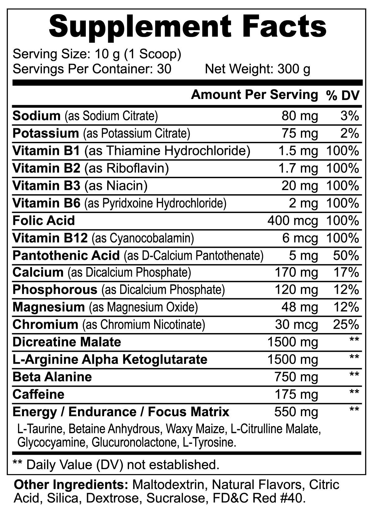 Nitric Shock Pre-Workout Powder (Fruit Punch) truebiolife