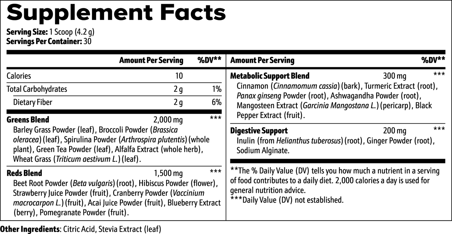 Greens Superfood powder [truebiolife