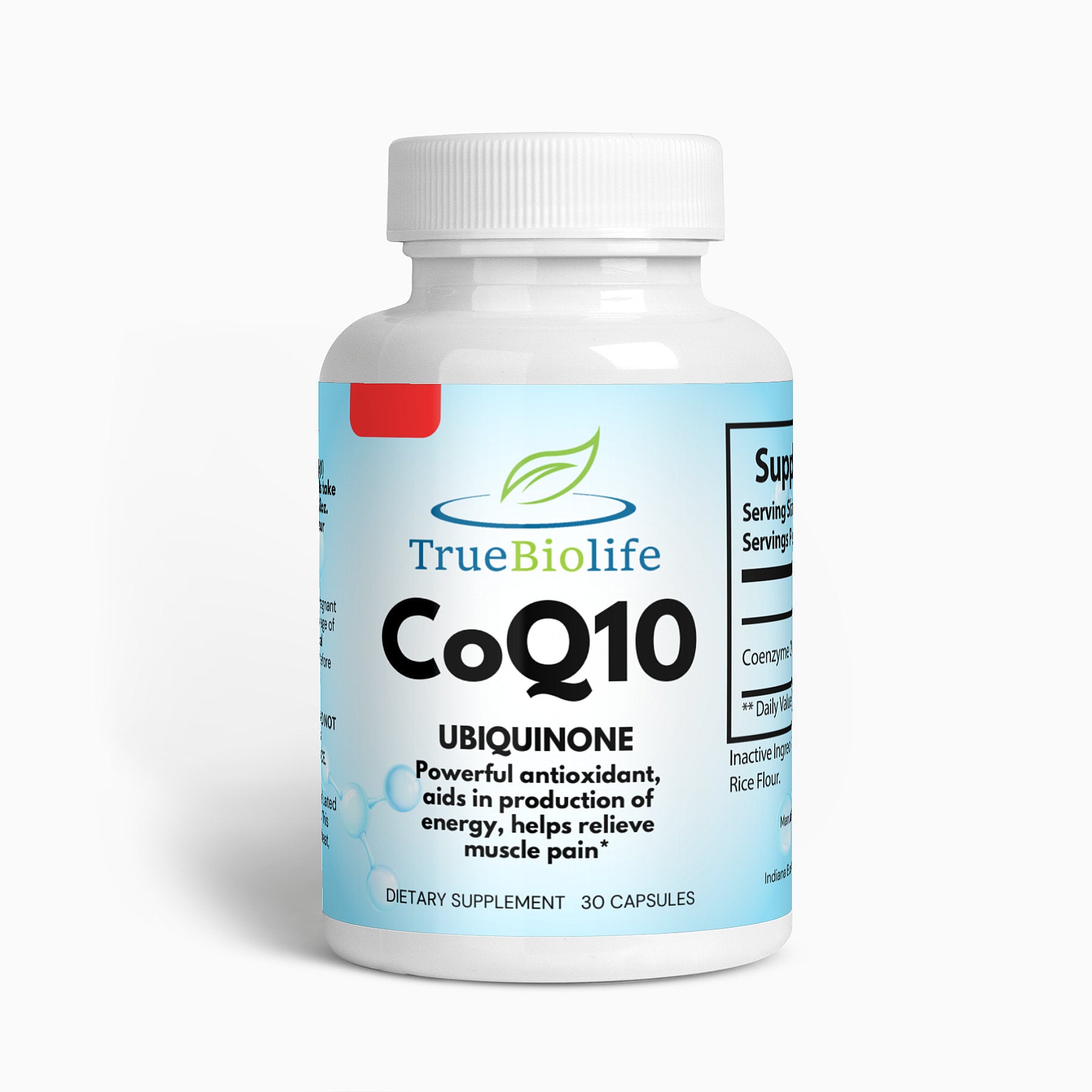 CoQ10-UBIQUINONE-antioxidant-energy-muscle-truebiolife.com