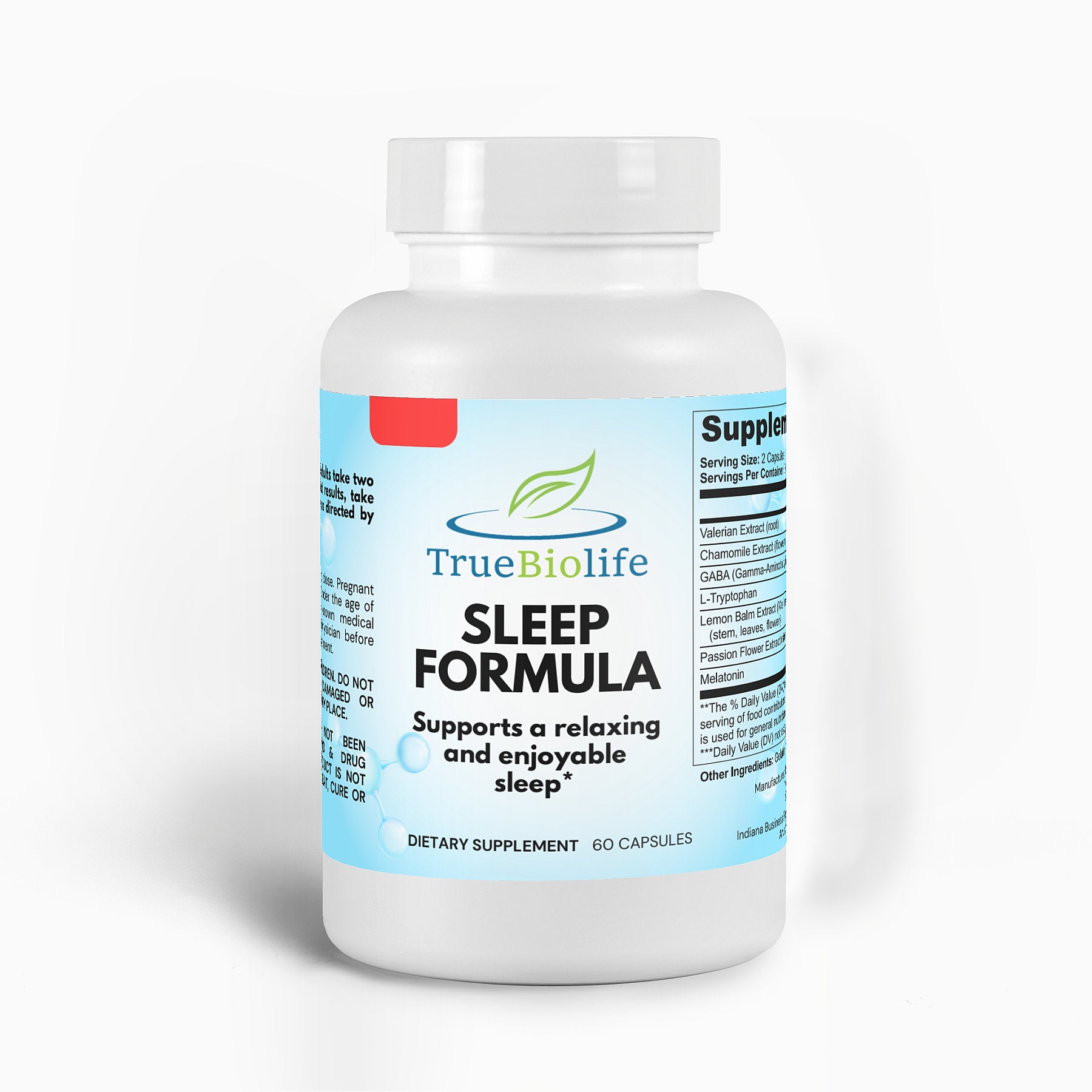 sleep formula-relax-enjoyable sleep-truebiolife.com